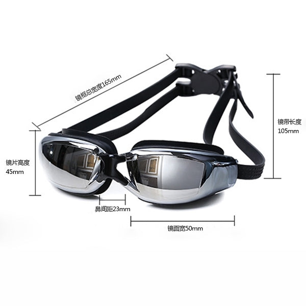 Professionelle Schwimmbrille, ZHANYA2588 (Pink), ZHANYA2588 (Schwarz), ZHANYA2588 (Blau)