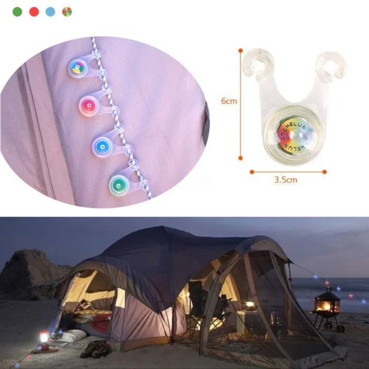Outdoor-Campingzelt Tragbare wasserfeste LED-Leuchte, Pendelleuchte, Zufällige Farblieferung
