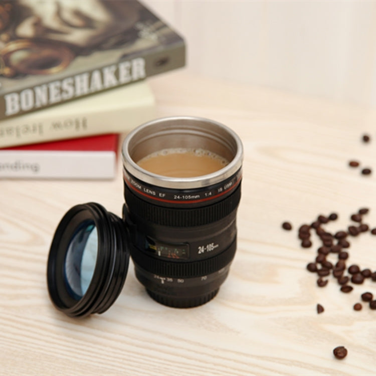 400 ml Kameraobjektiv-Becher Tasse Caniam EF 24-105mm F4 Filter Tasse für Kaffee Milch Wasser als Geschenk, 400 ml, Kameraobjektiv-Becher