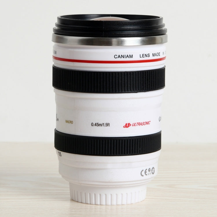 400 ml Kameraobjektiv-Becher Tasse Caniam EF 24-105mm F4 Filter Tasse für Kaffee Milch Wasser als Geschenk, 400 ml, Kameraobjektiv-Becher