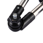 Universelle faltbare verstellbare Edelstahl Fahrrad-Regenschirmhalterung, winkelverstellbare Montagehalterung für Fahrrad und Motorrad