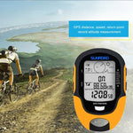 SUNROAD Multifunktions-LCD-Digitalhöhenmesser mit Kompass & Barometer & Thermometer & Hygrometer & Wettervorhersage & LED-Taschenlampe und Uhr, Multifunktion
