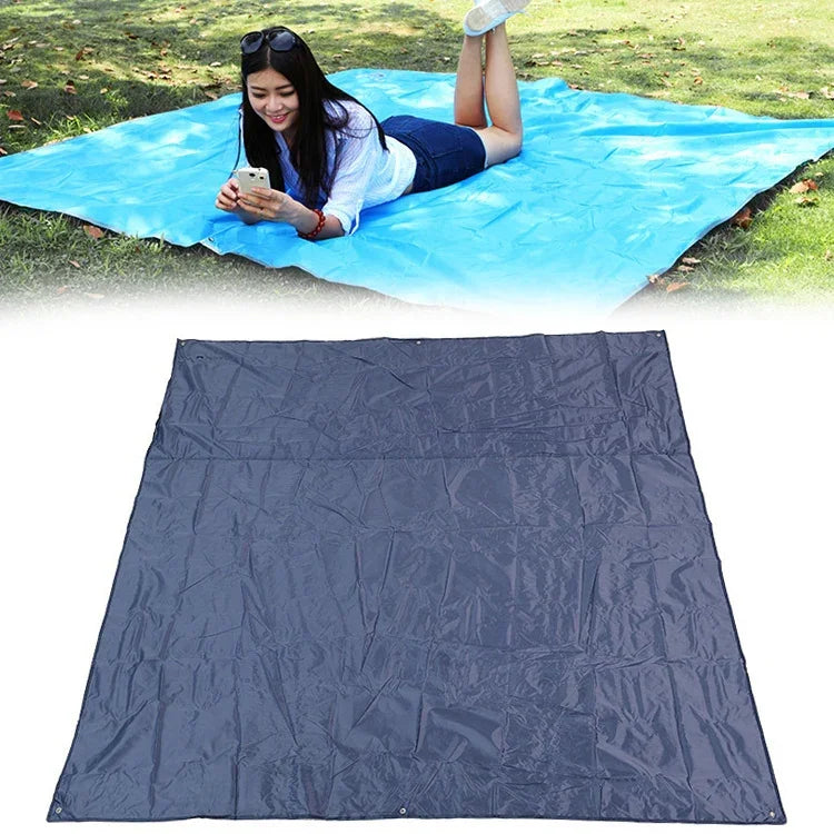 Wasserdichtes Oxford-Tuch 420D Oxford-Material Camping Picknick Strandzelt Dachplane (Größe: 215x215cm), 215x215cm Armeegrün, 215x215cm Grau, 215x215cm Blau, 215x215cm Orange