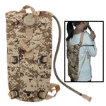 2.5L Duffle Nylon Trinkrucksack mit Schlauch / Trinkblase, 2.5L
