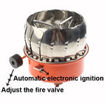 Tragbarer Campingkocher aus Aluminium-Magnesium-Legierung, Magnesiumlegierung