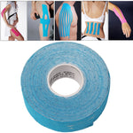 Wasserdichtes Kinesiologie Tape Sport Muskelpflege therapeutisches Verband, Größe: 5m (L) x 2,5cm (W), Größe: 5m x 2,5cm