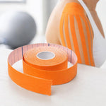 Wasserdichtes Kinesiologie Tape Sport Muskelpflege therapeutisches Verband, Größe: 5m (L) x 2,5cm (W), Größe: 5m x 2,5cm