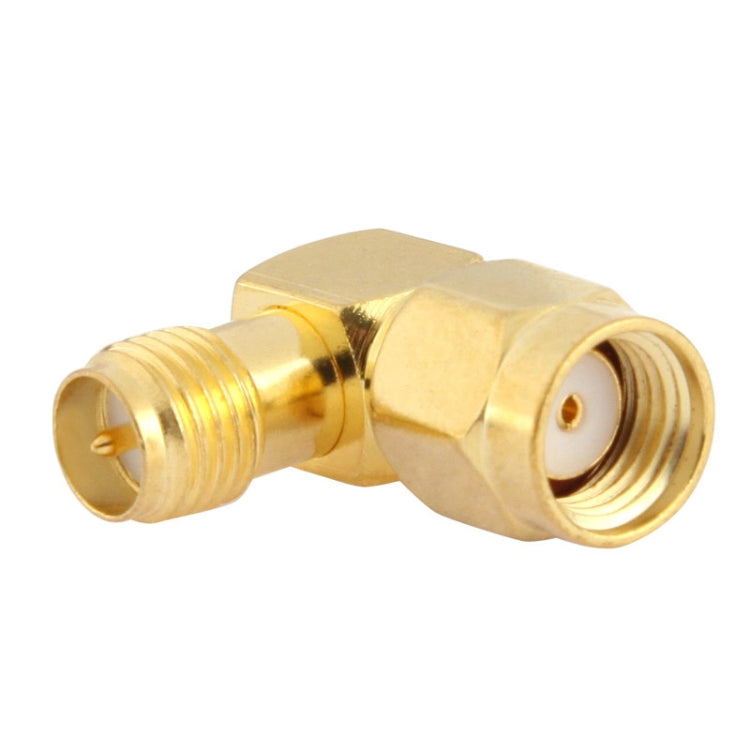 Vergoldeter Adapter, RP-SMA männlich zu weiblich