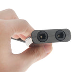 EMK Digital Toslink Glasfaser Audio-Splitter 1 zu 2 Kabeladapter für DVD-Player, 1 zu 2