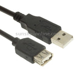 USB 2.0 AM zu AF Verlängerungskabel, Länge: 1,5m, Länge: 1,5m