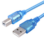 USB 2.0 Drucker-Verlängerungskabel AM zu BM, Länge: 1,8m, Länge: 1,8m