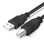 USB 2.0 Drucker-Verlängerungskabel AM zu BM, Länge: 5m, Länge: 5m