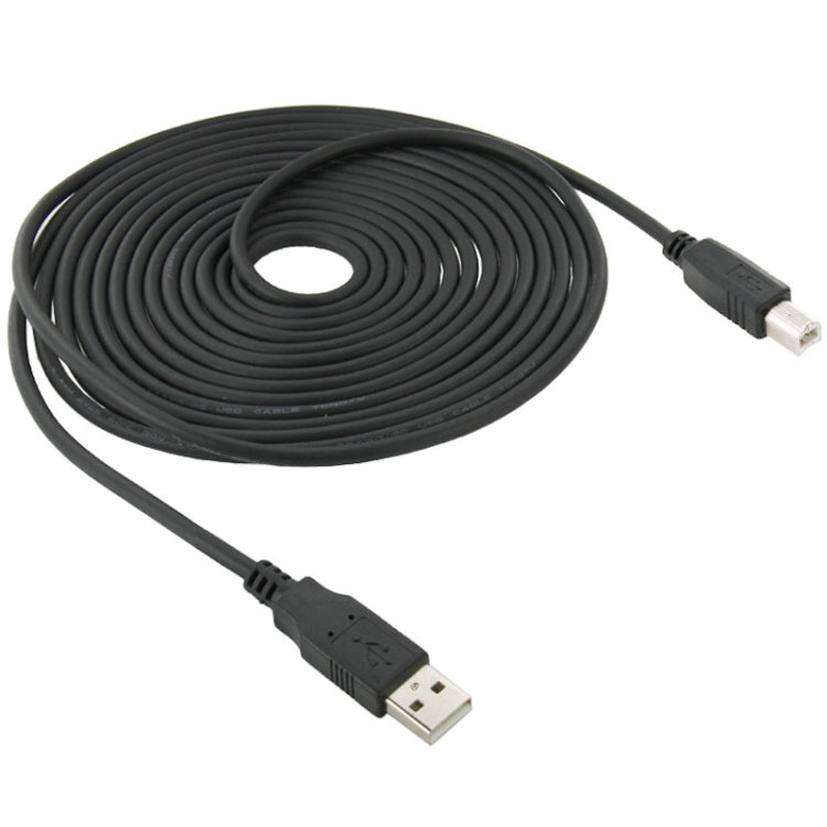 USB 2.0 Drucker-Verlängerungskabel AM zu BM, Länge: 5m, Länge: 5m