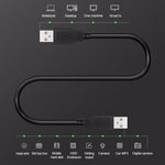USB 2.0 AM zu AM Verlängerungskabel, Länge: 3m, 3m