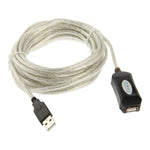 USB 2.0 Verlängerungskabel, Länge: 5M, Verlängerungskabel, Länge: 5m