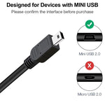 USB 2.0 AM zu Mini 5-pol USB-Kabel, Länge: 1,5m, USB 2.0 AM zu Mini 5-pol