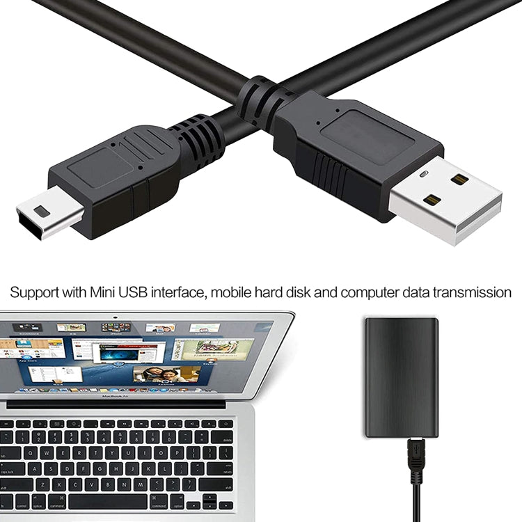 USB 2.0 AM zu Mini 5-pol USB-Kabel, Länge: 1,5m, USB 2.0 AM zu Mini 5-pol