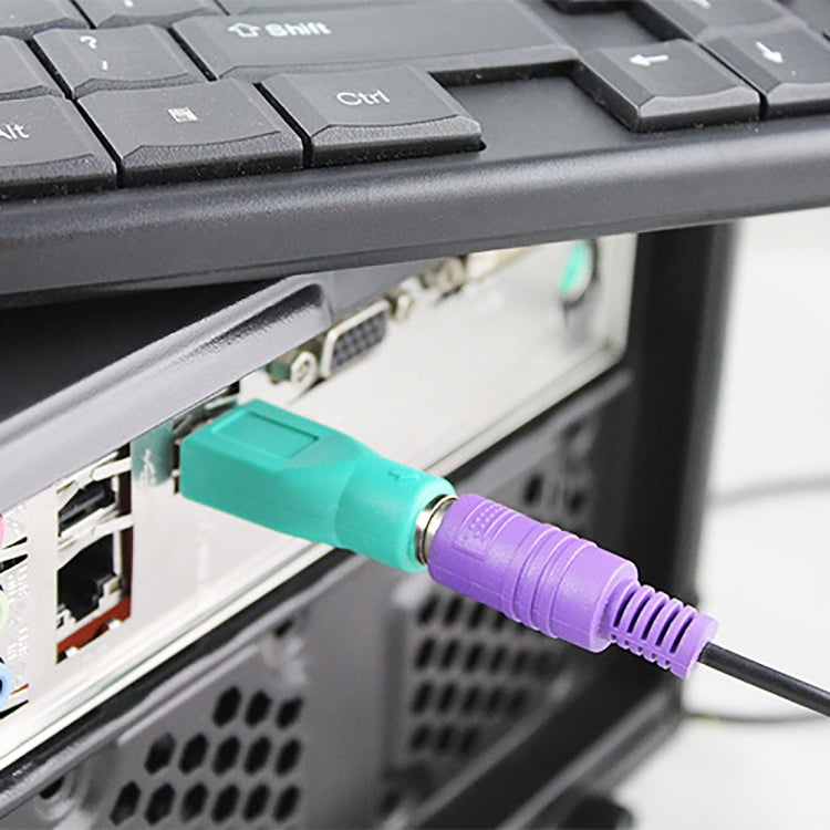USB A Stecker zu mini DIN6 Buchse Adapter (PS/2 zu USB), PS/2 Buchse zu USB Stecker