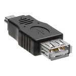 USB 2.0 Buchse zu Mini USB 5-pol Stecker Adapter (OTG-Funktion)