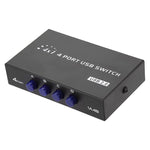 FENGJIE FJ-IA4B-C 4-Port Hochgeschwindigkeits USB 2.0 Tastendruck-Umschalter Share Switch Box für PC Computer Scanner Drucker, FENGJIE FJ-IA4B-C
