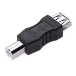 USB 2.0 A Buchse zu B Stecker Adapterverbinder AF zu BM Konverter für Drucker