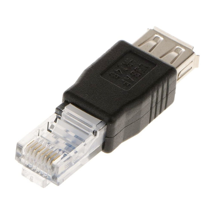 RJ45 Stecker zu USB AF Adapter