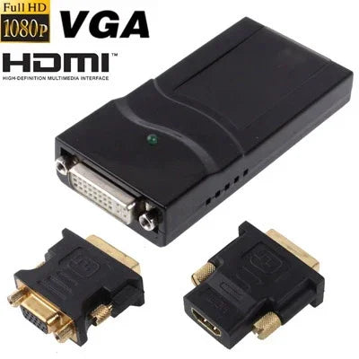 USB 2.0 auf DVI / VGA / HDMI Display Adapter, unterstützt Full HD 1080P, erweiterbar auf bis zu 6 Anzeigegeräte, USB 2.0 Auflösung: 1920*1080
