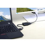 26cm HDMI zu VGA + Audio-Ausgang Video-Umwandlungskabel mit 3,5mm Audiokabel, unterstützt Full HD 1080P, Länge: 26cm