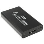 6Gb/s mSATA Solid State Disk SSD zu USB 3.0 Festplattengehäuse