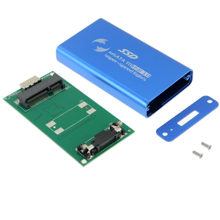 6gb/s mSATA Solid State Disk SSD to USB 3.0 Hard Disk Case