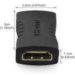 HDMI 19-polige Buchse auf HDMI 19-polige Buchse Adapter, HDMI Buchse auf Buchse