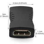 HDMI 19-polige Buchse auf HDMI 19-polige Buchse Adapter, HDMI Buchse auf Buchse