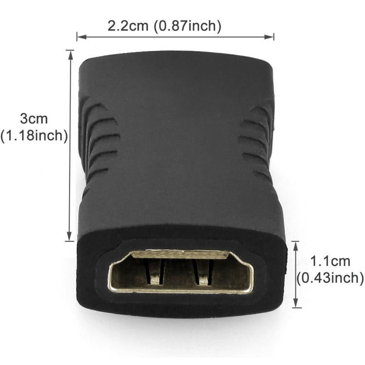 HDMI 19-polige Buchse auf HDMI 19-polige Buchse Adapter, HDMI Buchse auf Buchse