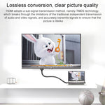 Vergoldeter Mini HDMI Stecker auf HDMI 19-polige Buchse Adapter, Mini HDMI Stecker auf HDMI Buchse
