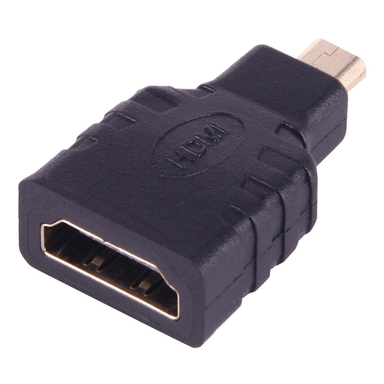 Micro HDMI Stecker zu HDMI Buchse Adapter (Vergoldet), Micro HDMI Stecker zu HDMI Buchse