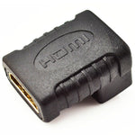 HDMI Winkelkupplung (Buchse auf Buchse) - 90 Grad (vergoldet), HDMI Buchse auf Buchse