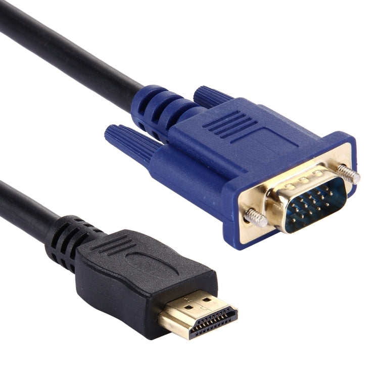 1,8m HDMI Stecker zu VGA Stecker 15-poliges Videokabel