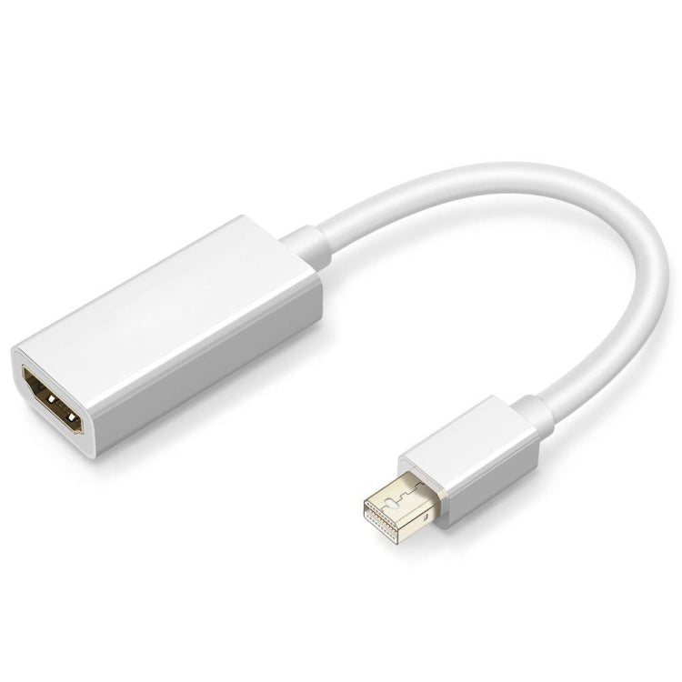 Full HD 1080P Mini DisplayPort Stecker zu HDMI Buchse Kabeladapter, Länge: 20cm, Mini DP zu HDMI Weiß