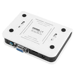 1080P HDMI zu VGA Adapter Digital zu Analog Video Audio Konverterkabel für Xbox 360 PS3 PS4 PC Laptop TV Box Projektor, HDMI zu VGA (Weiß)