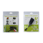 HDMI Stecker zu VGA Buchse Adapter mit Audiokabel, Länge: 50cm