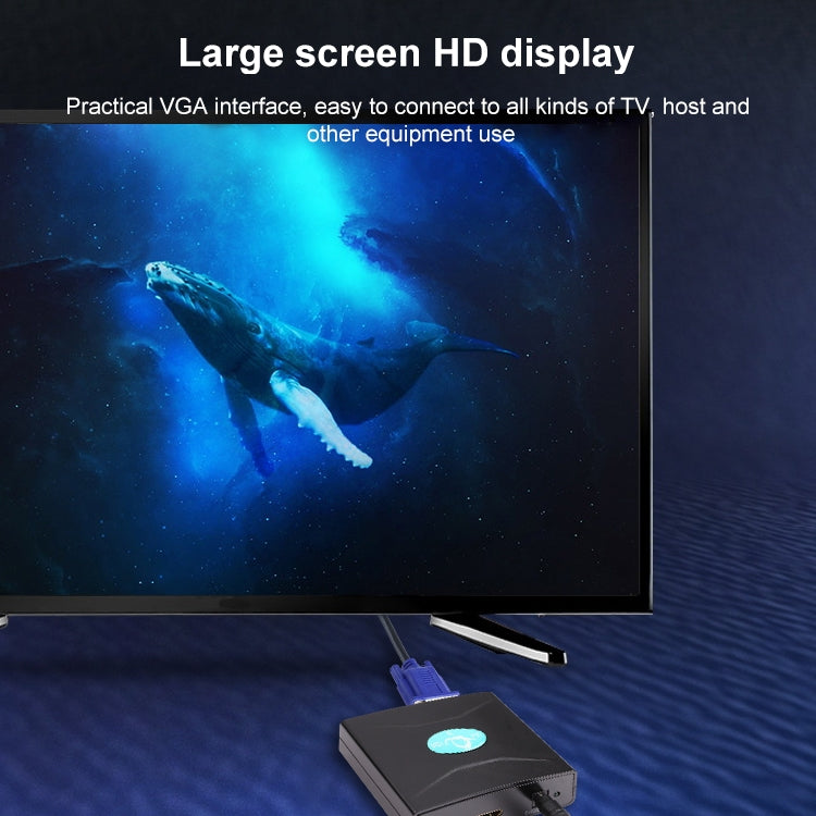 VGA zu HDMI Konverter mit Audio (FY1316), VGA zu HDMI