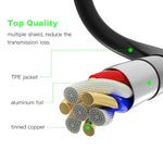 22cm Micro HDMI Stecker zu VGA Buchse Video Adapterkabel, Unterstützt Full HD 1080P, Micro HDMI Stecker zu VGA Buchse