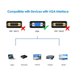 5m Hochwertiges VGA 15-pol Stecker zu VGA 15-pol Stecker Kabel für LCD Monitor / Beamer, 5m