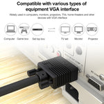 1,5m Normale Qualität VGA 15-pol Stecker zu VGA 15-pol Stecker Kabel für CRT Monitor, 1,5m VGA