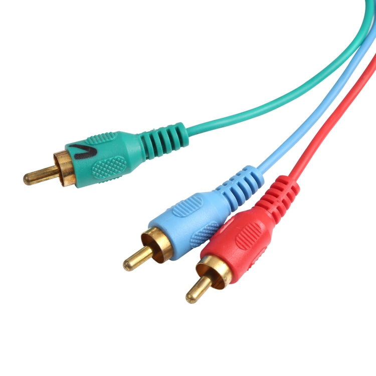 1,5m VGA zu 3RCA RGB Kabel, VGA zu RGB