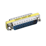 DB25 25-pol Stecker zu Stecker Mini Gender Changer Adapter