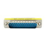 DB25 25-pol Stecker zu Stecker Mini Gender Changer Adapter