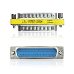 DB25 25-pol Stecker zu Stecker Mini Gender Changer Adapter