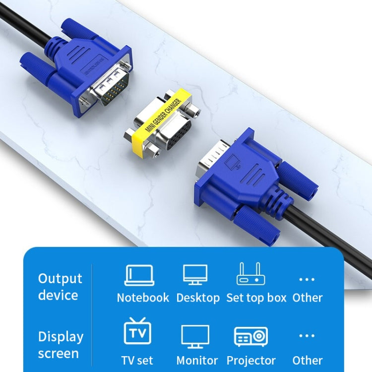 VGA 15-pol Buchse zu VGA 15-pol Buchse Adapter, VGA Buchse zu Buchse