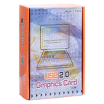 USB zu VGA Multi-Monitor / Multi-Display Adapter, USB 2.0 Externe Grafikkarte, USB 2.0
